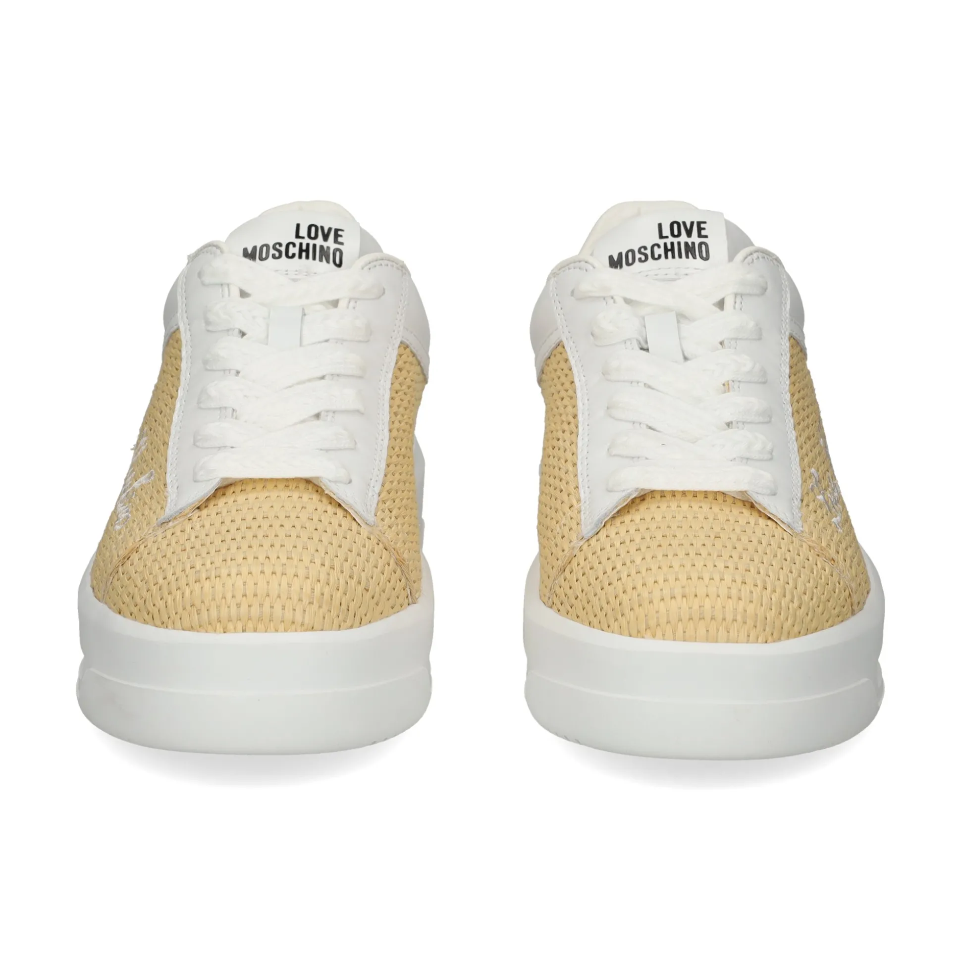 LOVE MOSCHINO Zapatillas de Mujer JA15495G0M 10A NATURAL/WHI