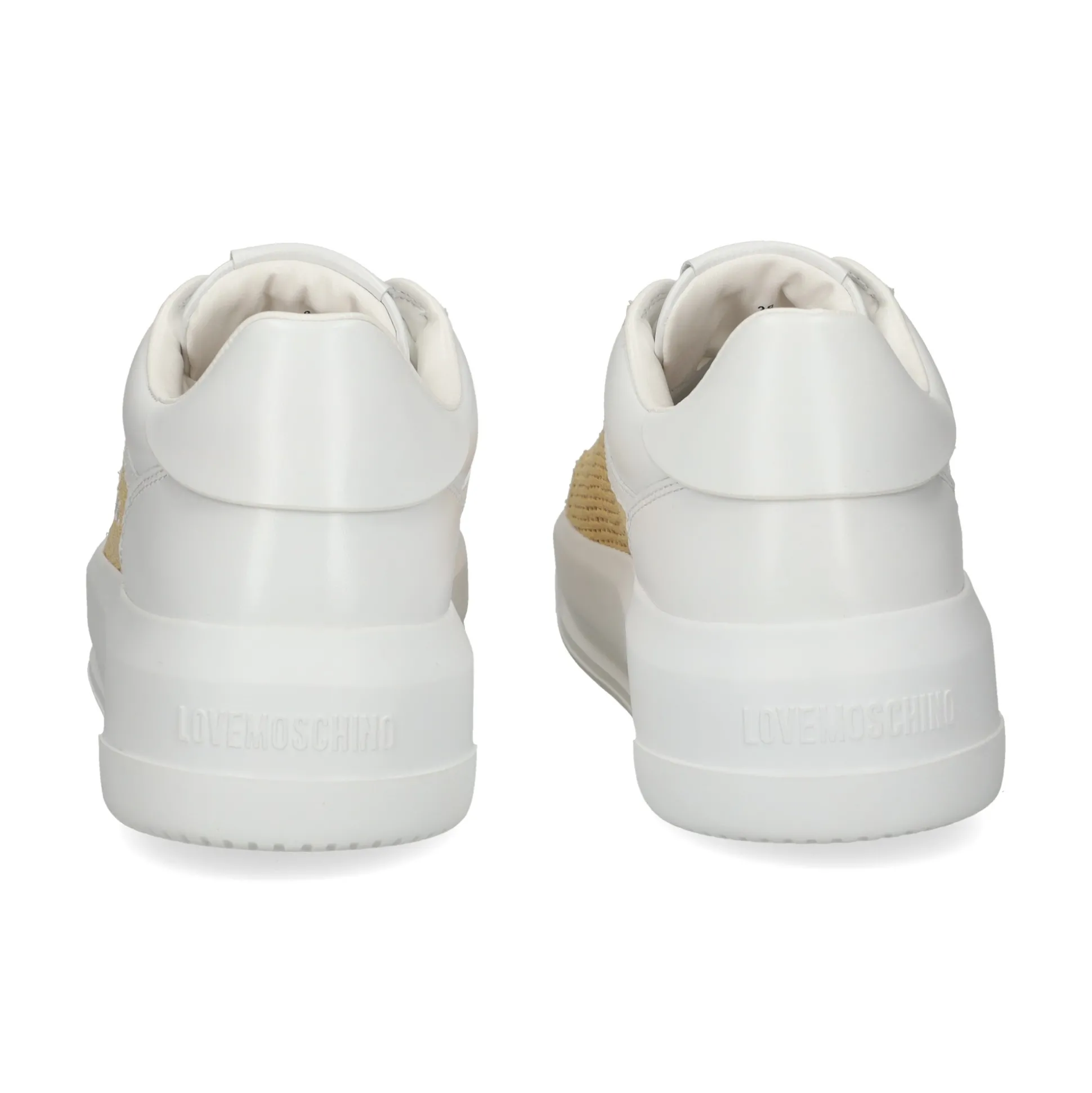 LOVE MOSCHINO Zapatillas de Mujer JA15495G0M 10A NATURAL/WHI