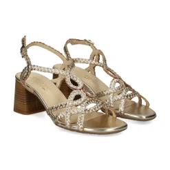 LÓPEZ Sandalias con tacón de Mujer 20041 FUMO