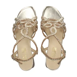 LÓPEZ Sandalias con tacón de Mujer 20041 FUMO