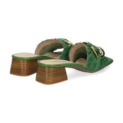 LÓPEZ Sandalias con tacón de Mujer 23425 ESMERALDA