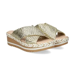 LÓPEZ Sandalias planas de Mujer 16257 FUMO