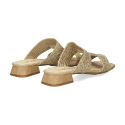LÓPEZ Sandalias planas de Mujer 23028 ARENA