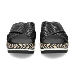 LÓPEZ Sandalias planas de Mujer 16257 NEGRO