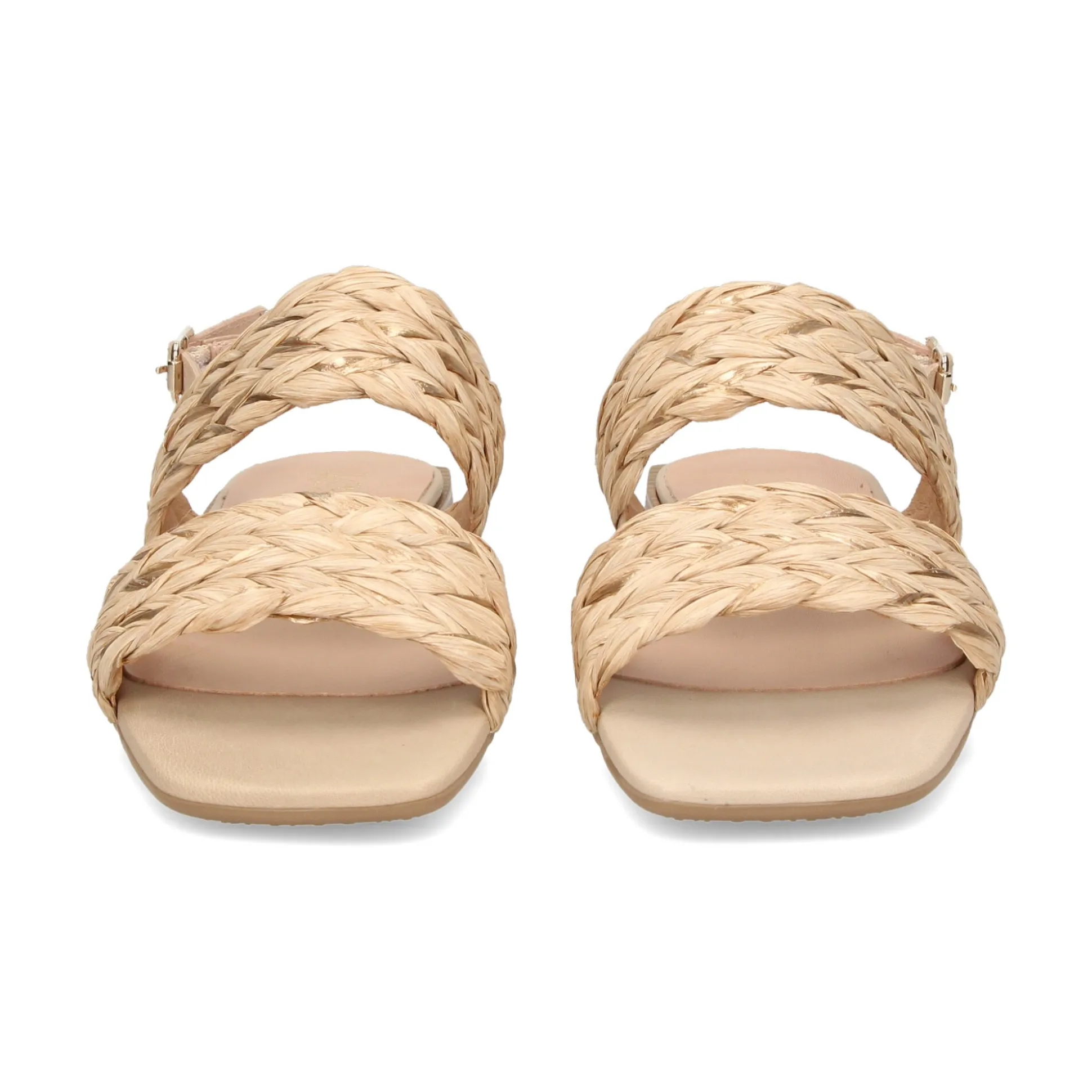 LÓPEZ Sandalias planas de Mujer 22677 NATURAL