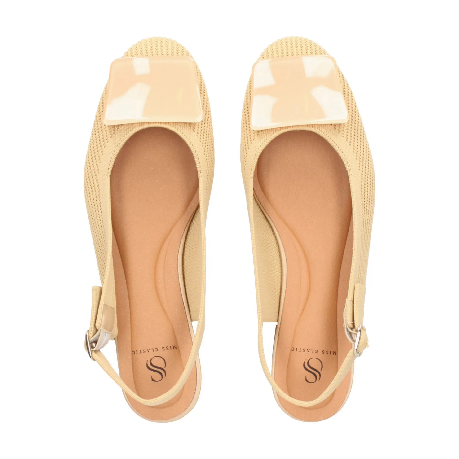 MISS ELASTIC Bailarinas de Mujer 76561 04 CAMEL