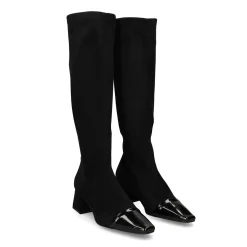 MISS ELASTIC Botas con tacón de Mujer 76154 55 NEGRO/NEGRO