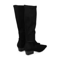 MISS ELASTIC Botas con tacón de Mujer 078057 NEGRO