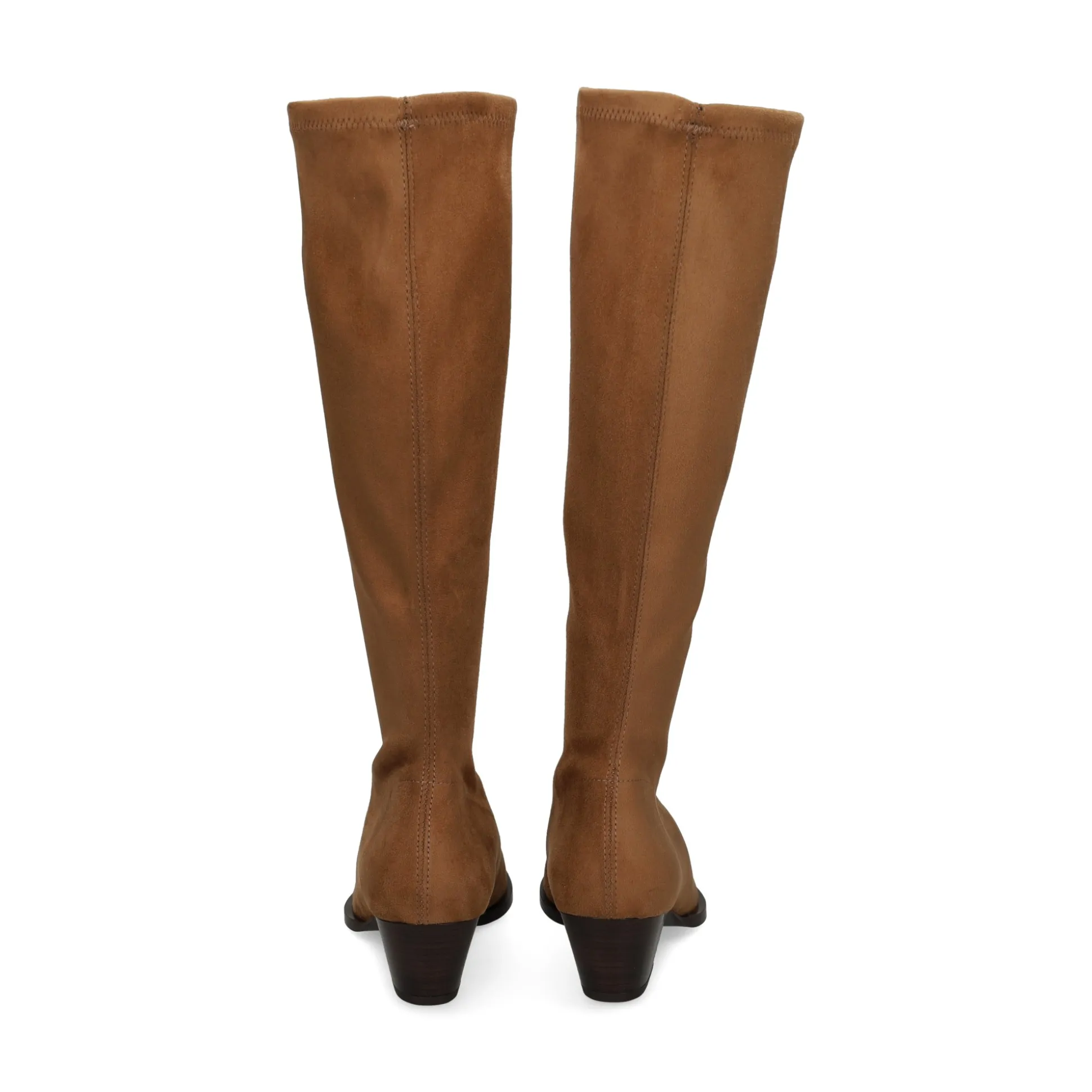MISS ELASTIC Botas con tacón de Mujer 76281 10 TABACO