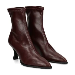 MISS ELASTIC Botines con tacón de Mujer 078039 BURDEOS