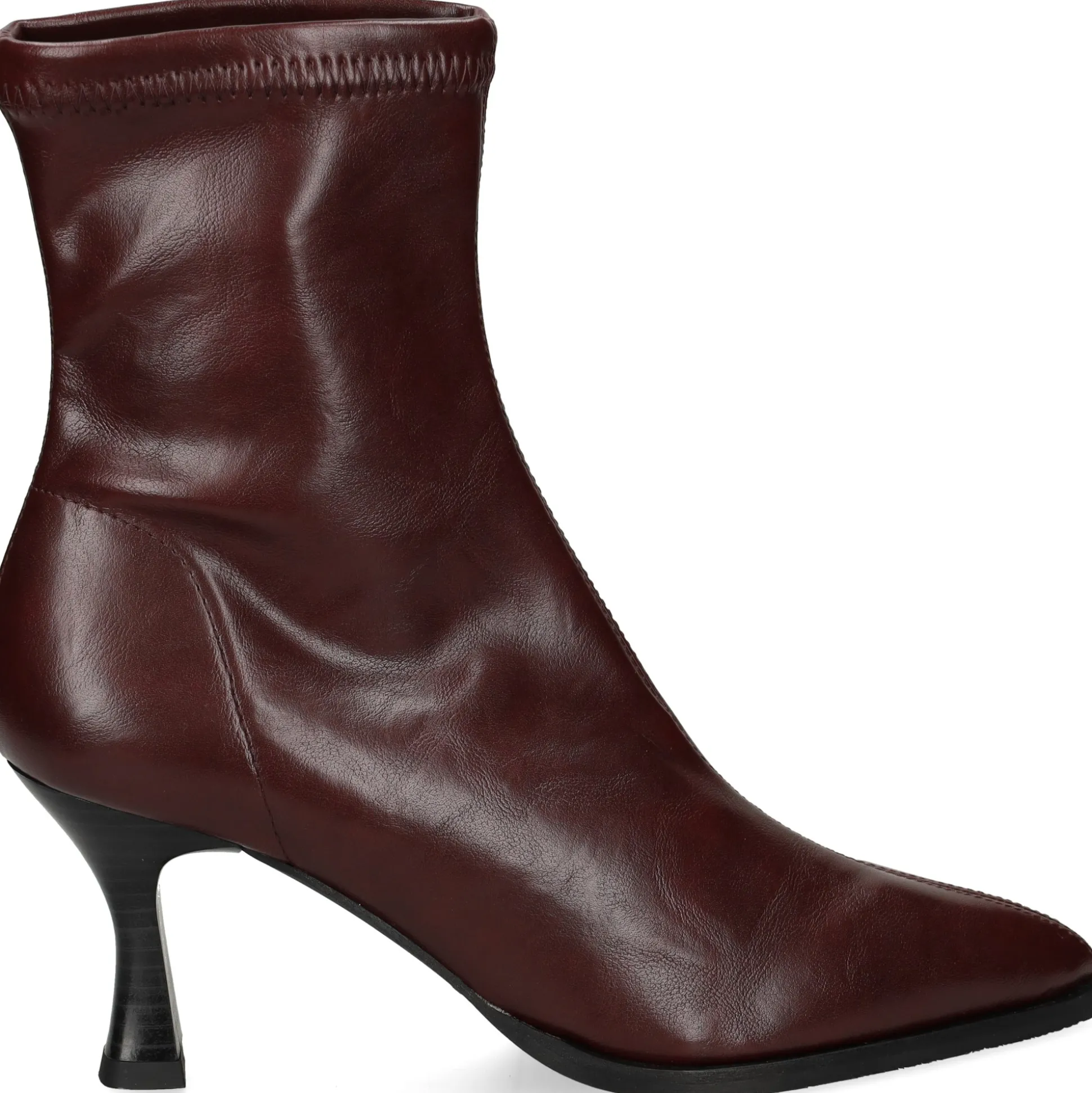 MISS ELASTIC Botines con tacón de Mujer 078039 BURDEOS