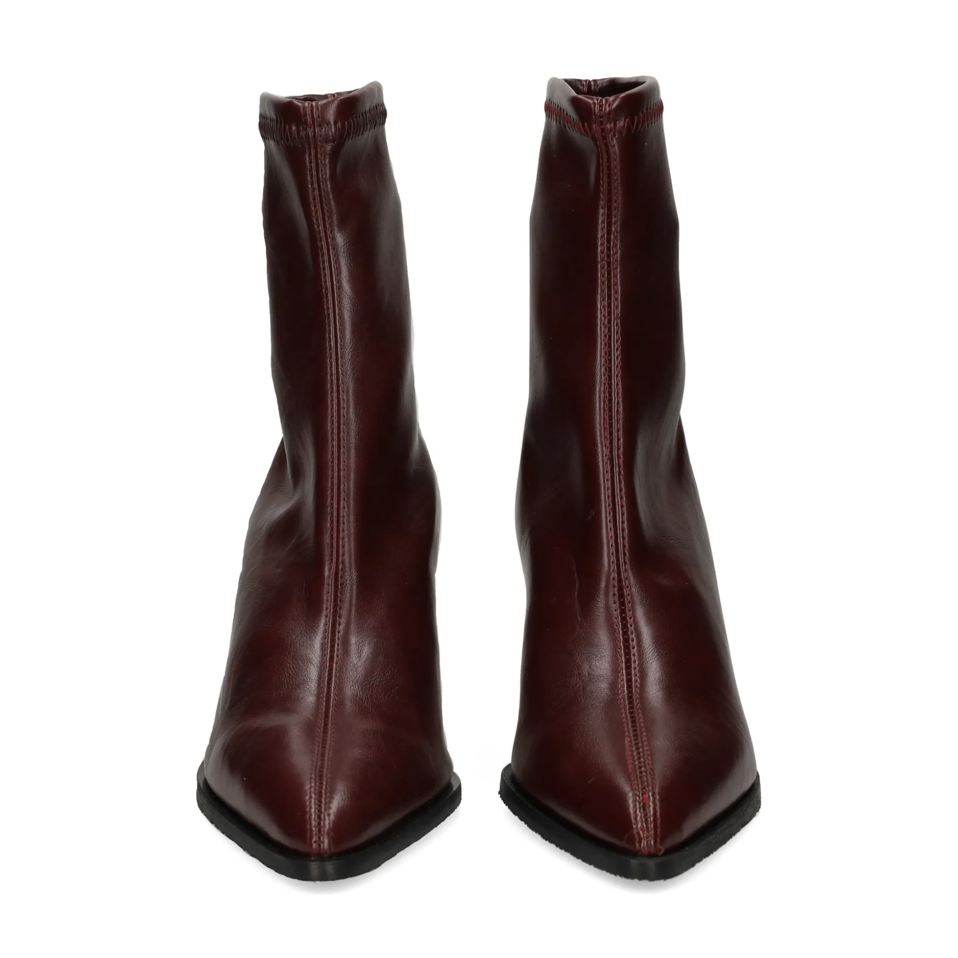 MISS ELASTIC Botines con tacón de Mujer 078039 BURDEOS