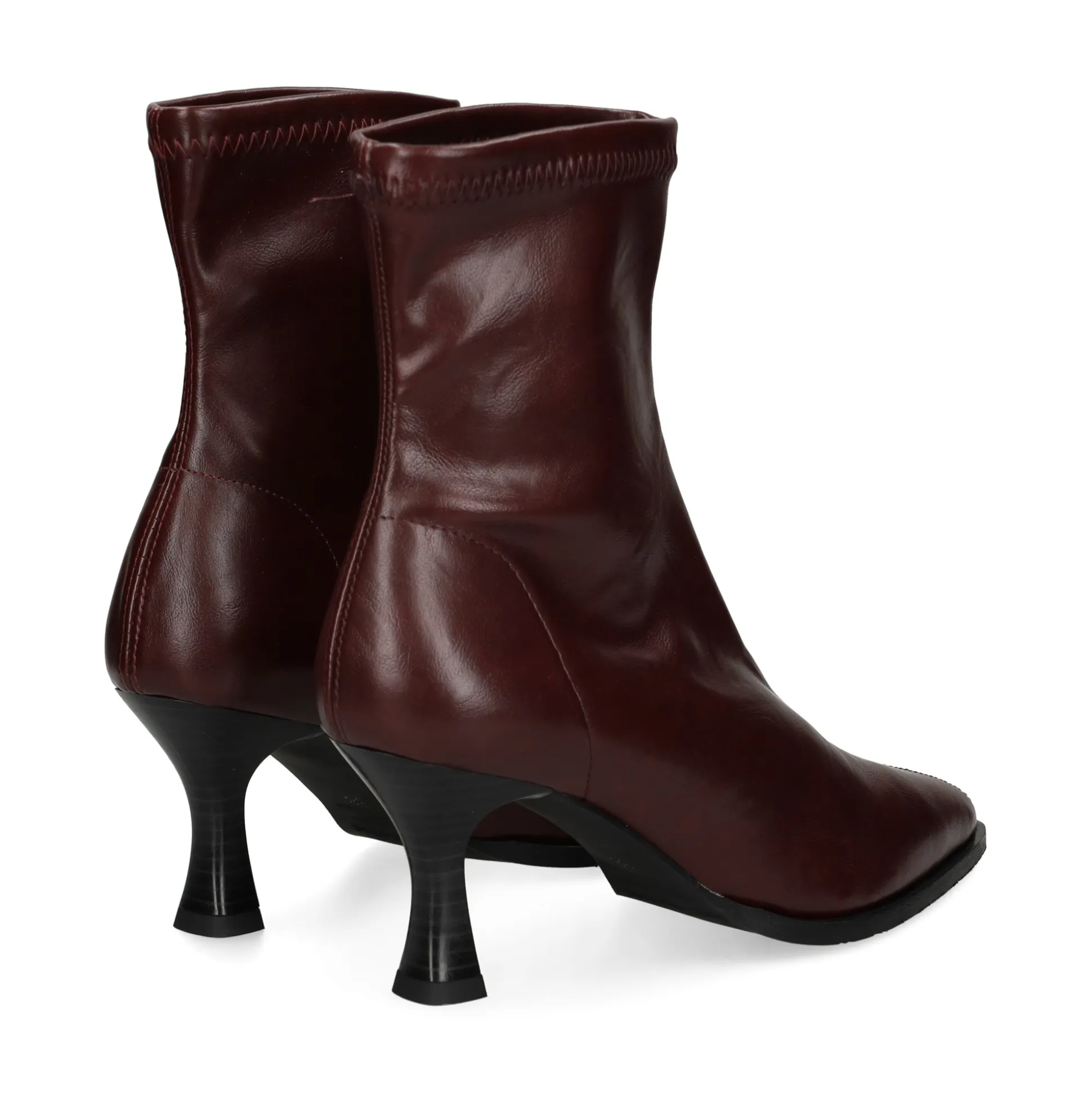 MISS ELASTIC Botines con tacón de Mujer 078039 BURDEOS
