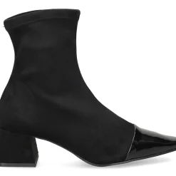 MISS ELASTIC Botines con tacón de Mujer 76152 55 NEGRO /NEGRO