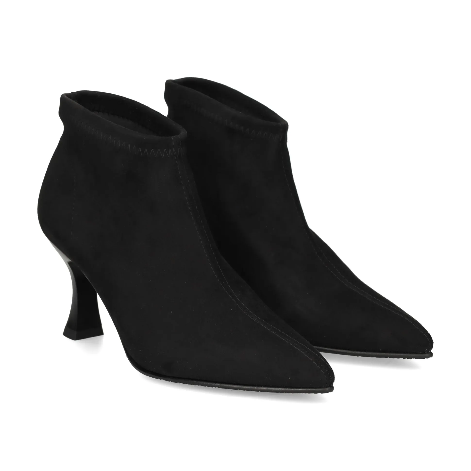 MISS ELASTIC Botines con tacón de Mujer 078035 05 NEGRO