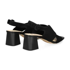 MISS ELASTIC Sandalias con tacón de Mujer 73040 05 NEGRO