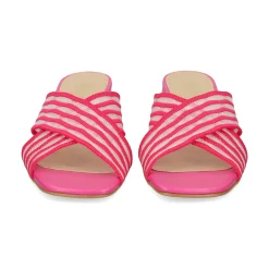 MISS ELASTIC Sandalias con tacón de Mujer 70072 88 FUCSIA
