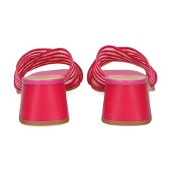 MISS ELASTIC Sandalias con tacón de Mujer 70072 88 FUCSIA