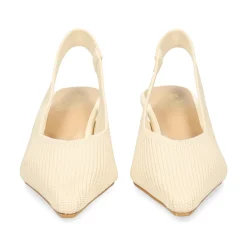 MISS ELASTIC Zapatos de tacón bajo 70077 26 CREMA