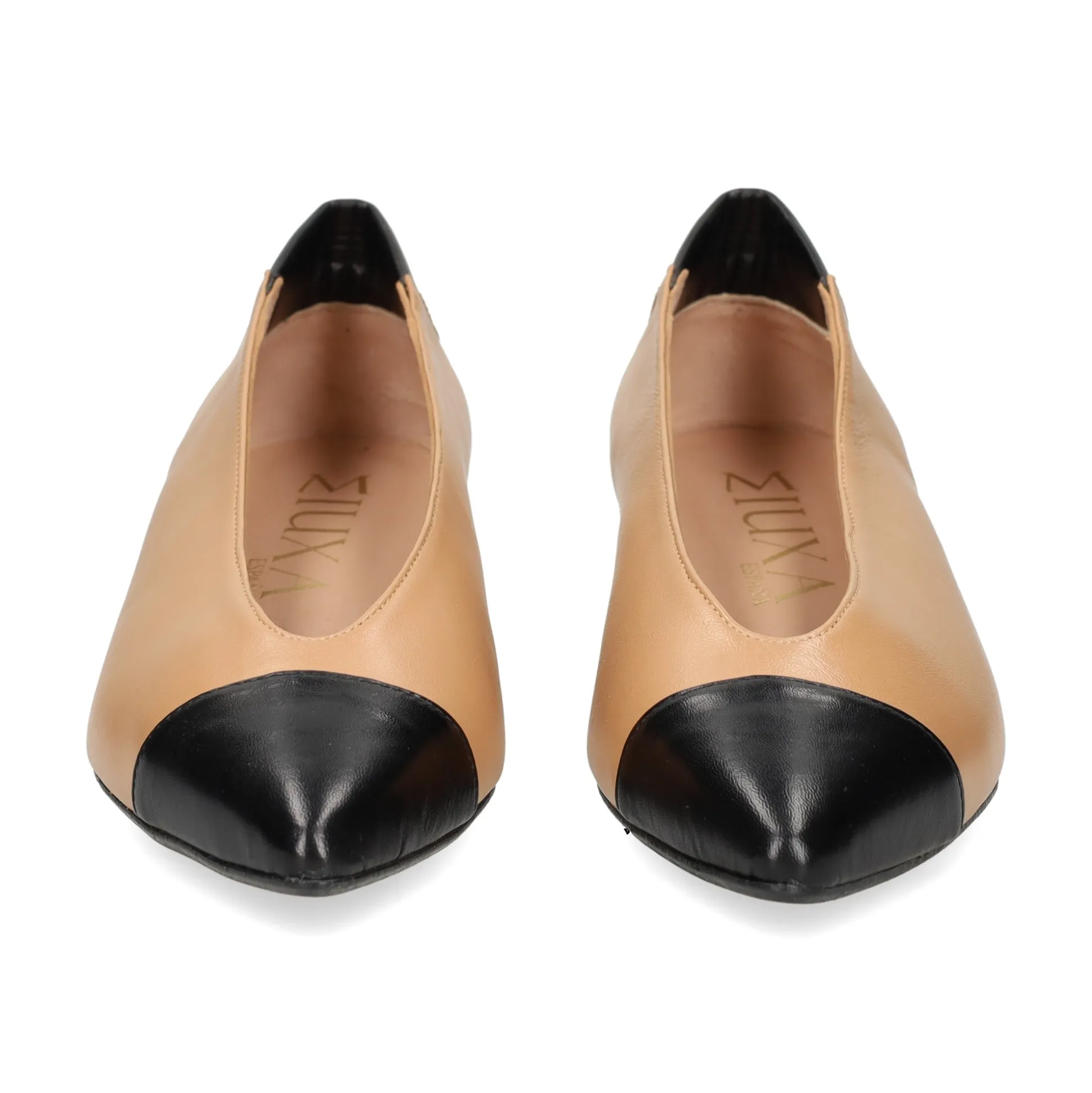 MIUXA Bailarinas de Mujer PILVI NEGRO/ALMENDRA