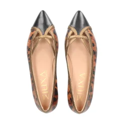 MIUXA Bailarinas de Mujer GLORIA NEG/PAN/BRON