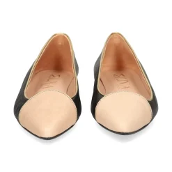 MIUXA Bailarinas de Mujer ZIZAGUE LAGO/NEGRO