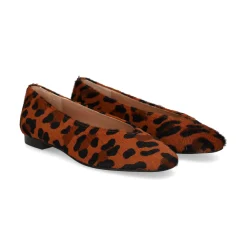 MIUXA Bailarinas de Mujer IRMA BIG LEO TABAC