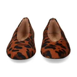 MIUXA Bailarinas de Mujer IRMA BIG LEO TABAC