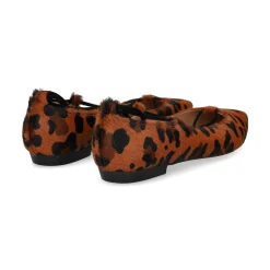 MIUXA Bailarinas de Mujer ZASTRE BIG LEO TABAC