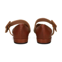 MIUXA Merceditas de Mujer ZABELA MARRON/COGNAC