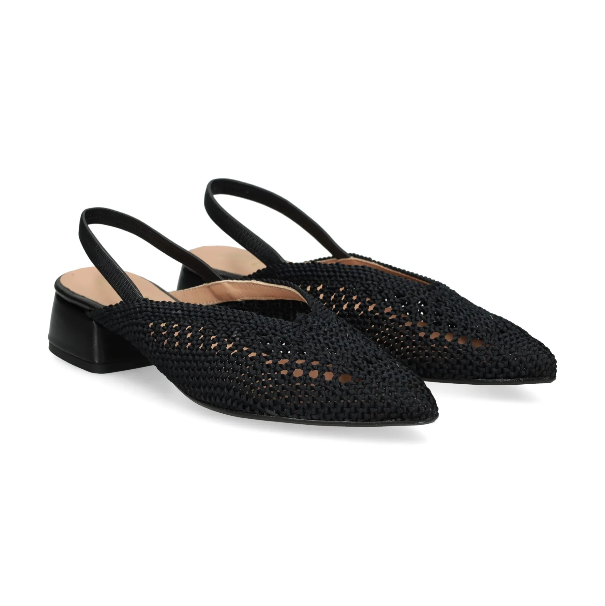 MIUXA Zapatos de tacón bajo PERA NEGRO/NEGRO