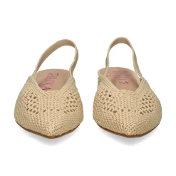 MIUXA Zapatos de tacón bajo PERA BEIGE