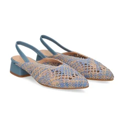 MIUXA Zapatos de tacón bajo PERA MULTI AZUL