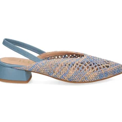 MIUXA Zapatos de tacón bajo PERA MULTI AZUL