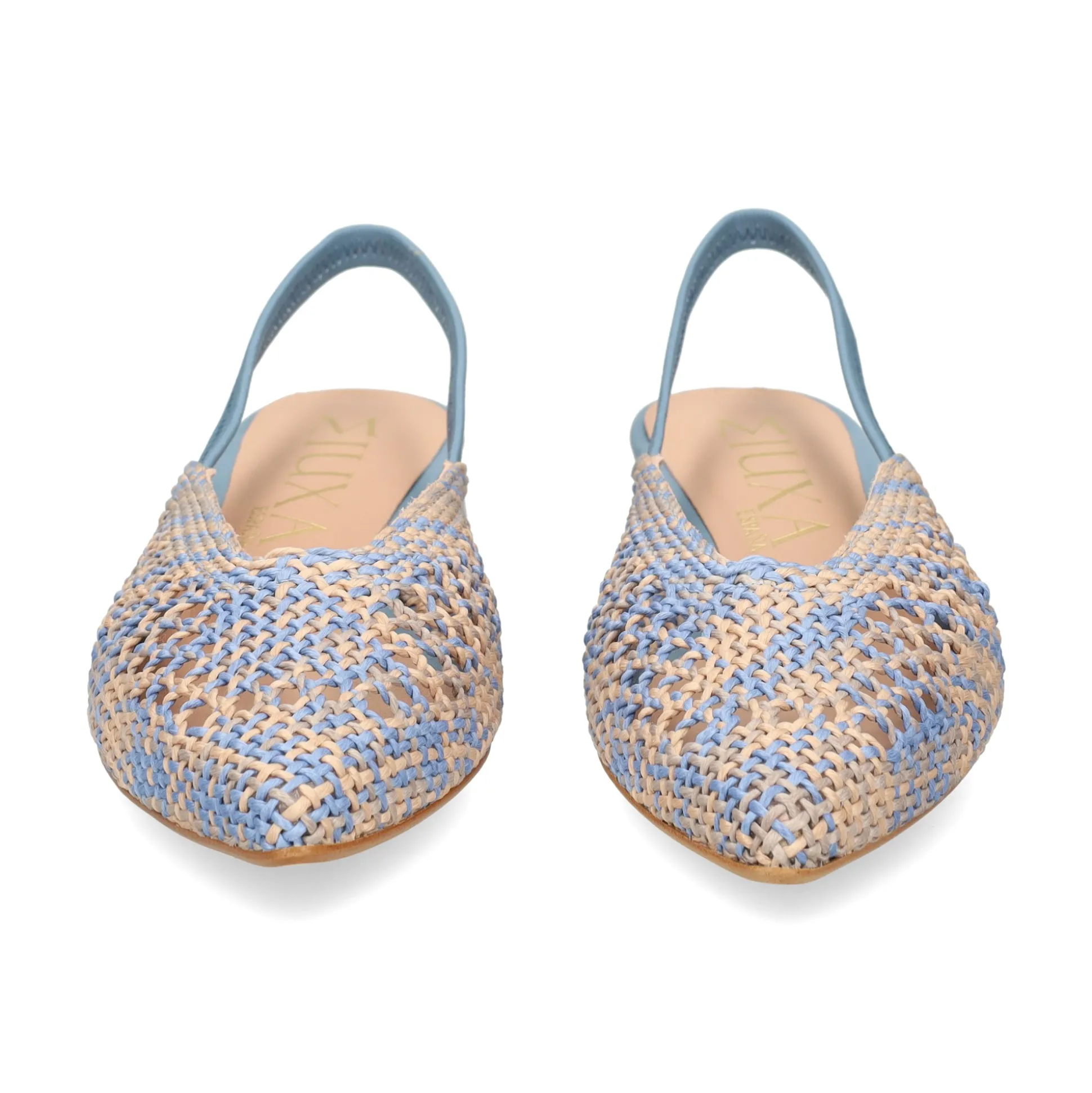 MIUXA Zapatos de tacón bajo PERA MULTI AZUL