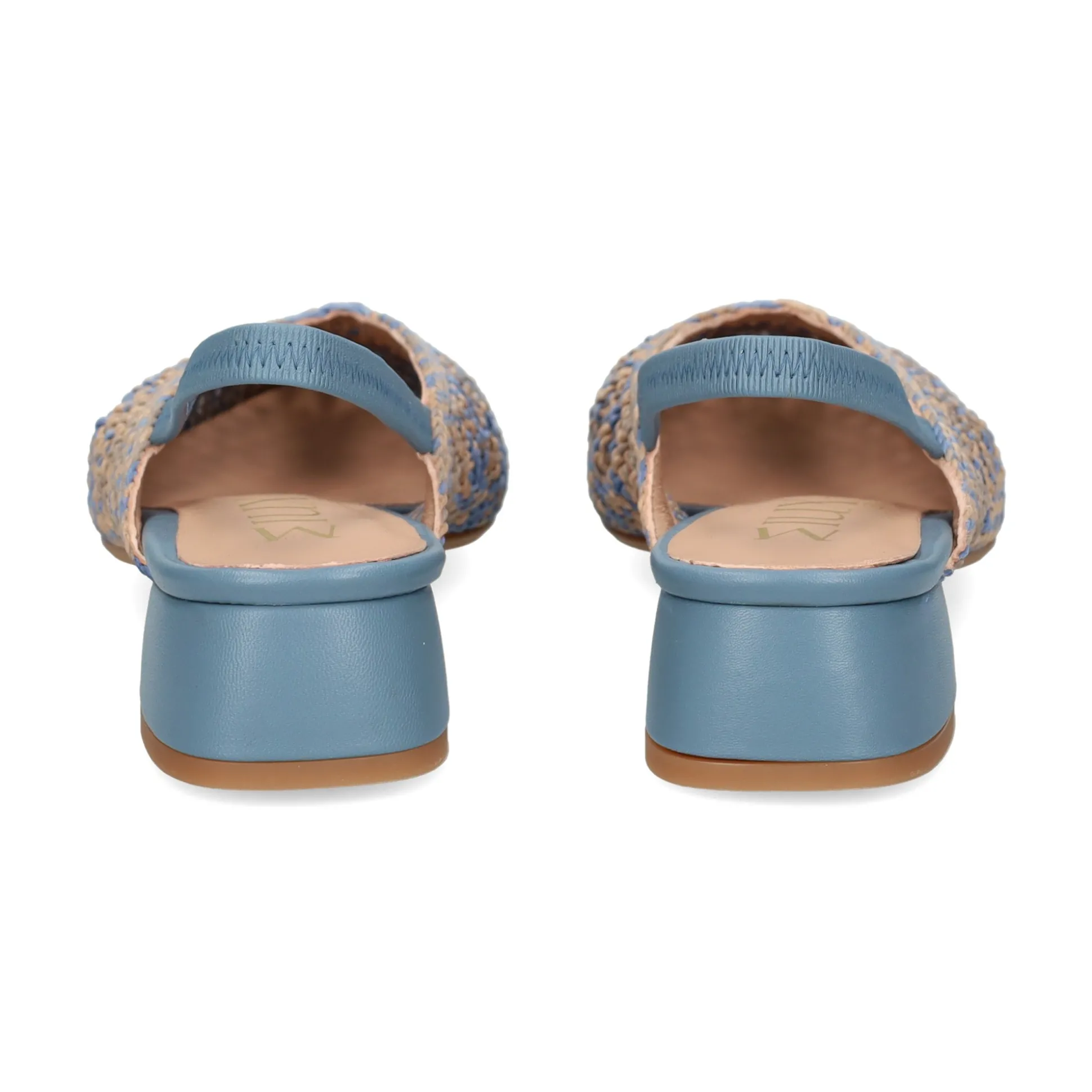 MIUXA Zapatos de tacón bajo PERA MULTI AZUL