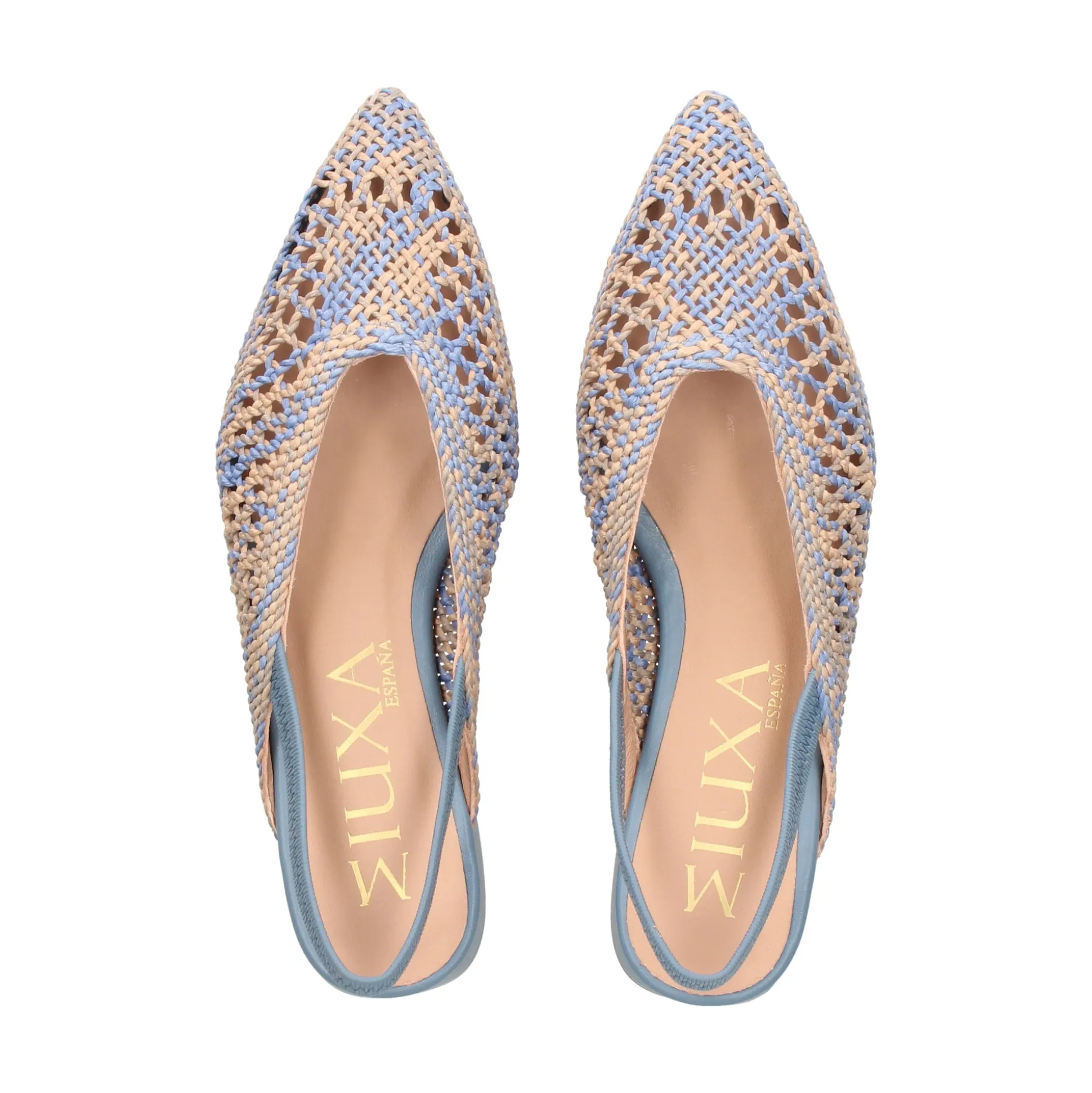 MIUXA Zapatos de tacón bajo PERA MULTI AZUL