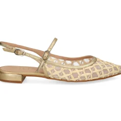 MIUXA Zapatos planos de Mujer ZEZE CAMEL/OPALO