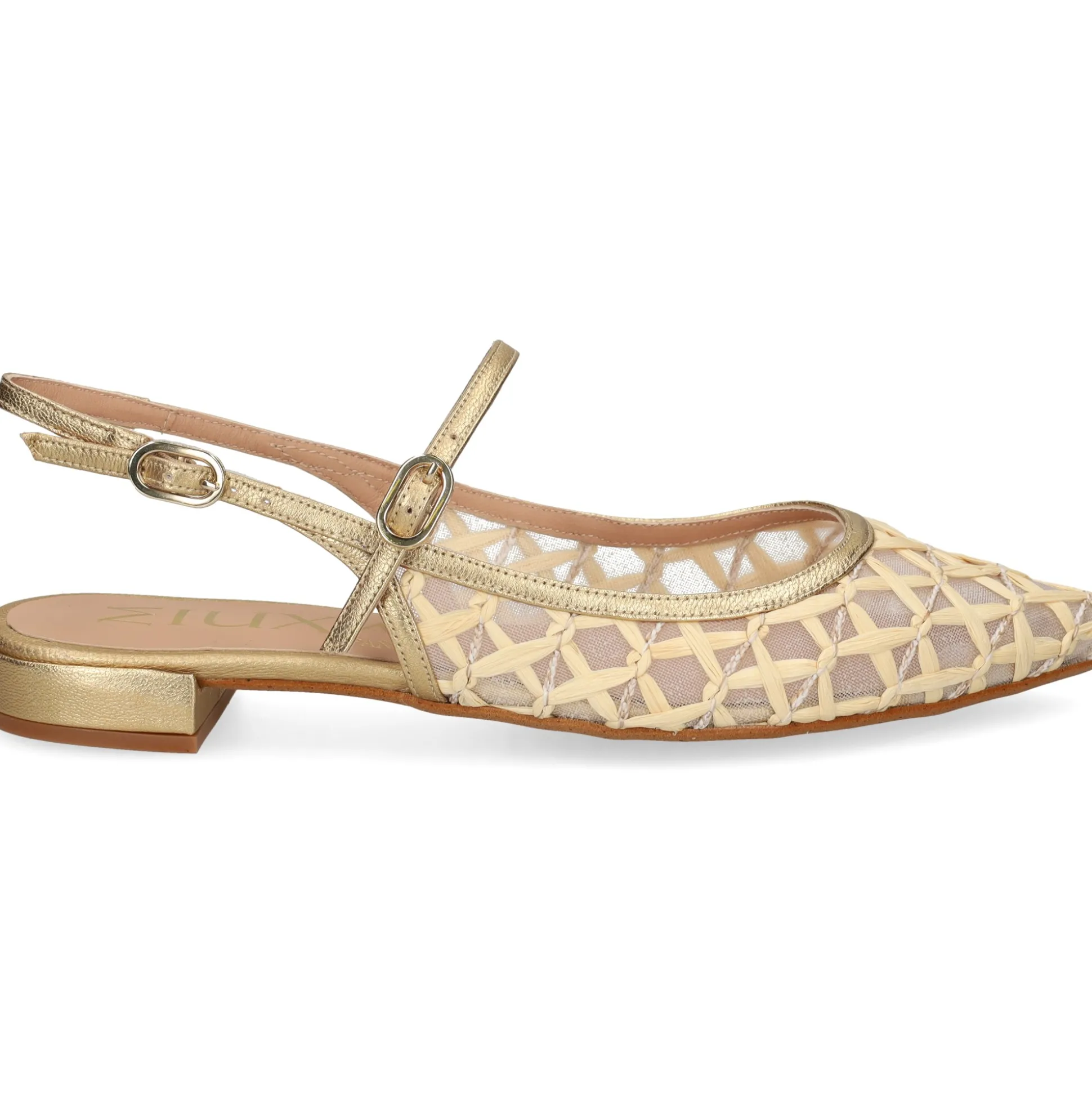 MIUXA Zapatos planos de Mujer ZEZE CAMEL/OPALO