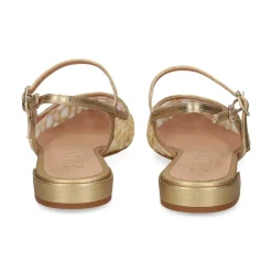 MIUXA Zapatos planos de Mujer ZEZE CAMEL/OPALO