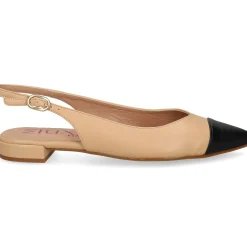 MIUXA Zapatos planos de Mujer ZAMY NEGRO/CHERISH