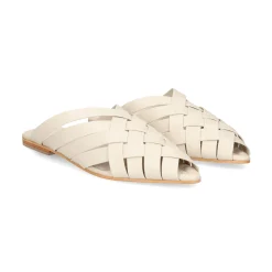 MIUXA Zuecos de Mujer XARO OFF WHITE