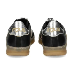 MJUS Zapatillas de Mujer T94172 NERO+ARGENTO