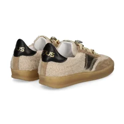 MJUS Zapatillas de Mujer T94172 COCCO+SABBIA+