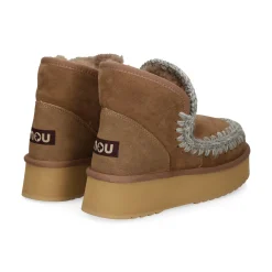 MOU Botines con tacón de Mujer Mini Eskimo Platform Boot DKST