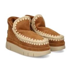 MOU Botines planos de Mujer Bounce welt sneaker suede COG