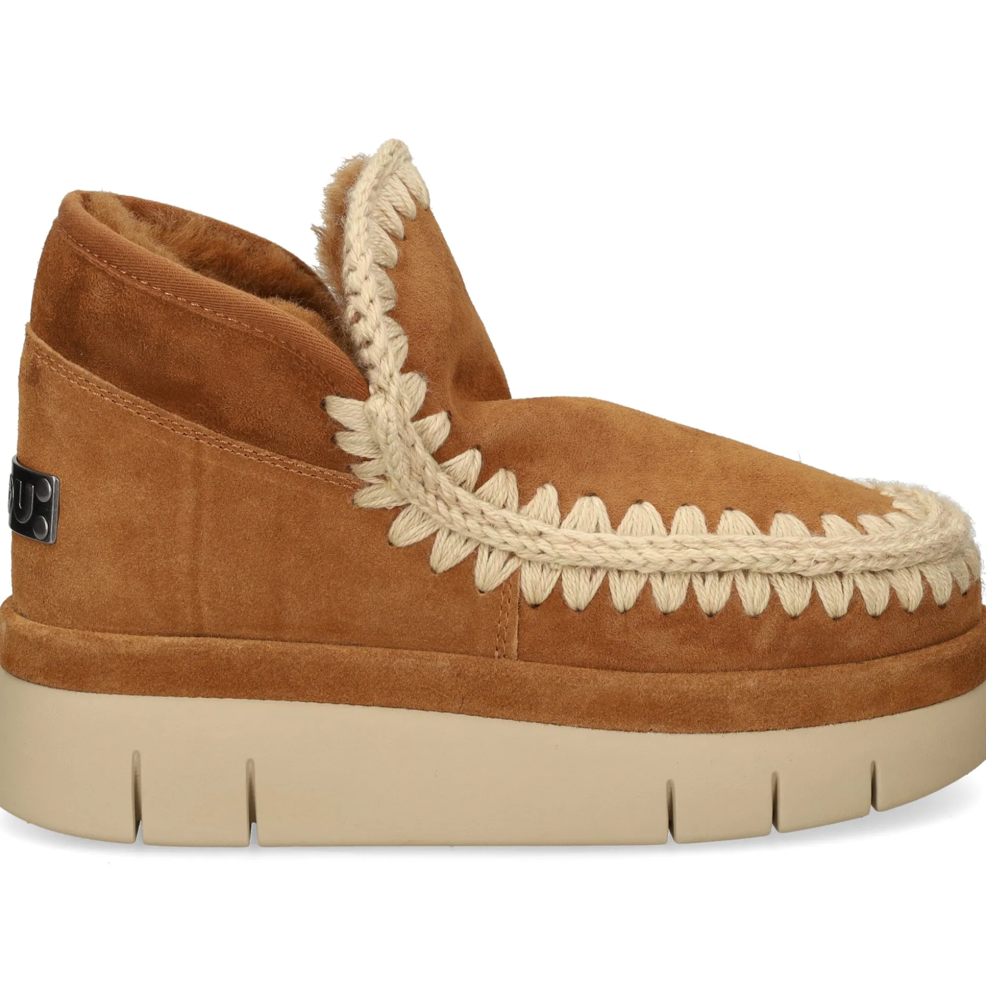 MOU Botines planos de Mujer Bounce welt sneaker suede COG