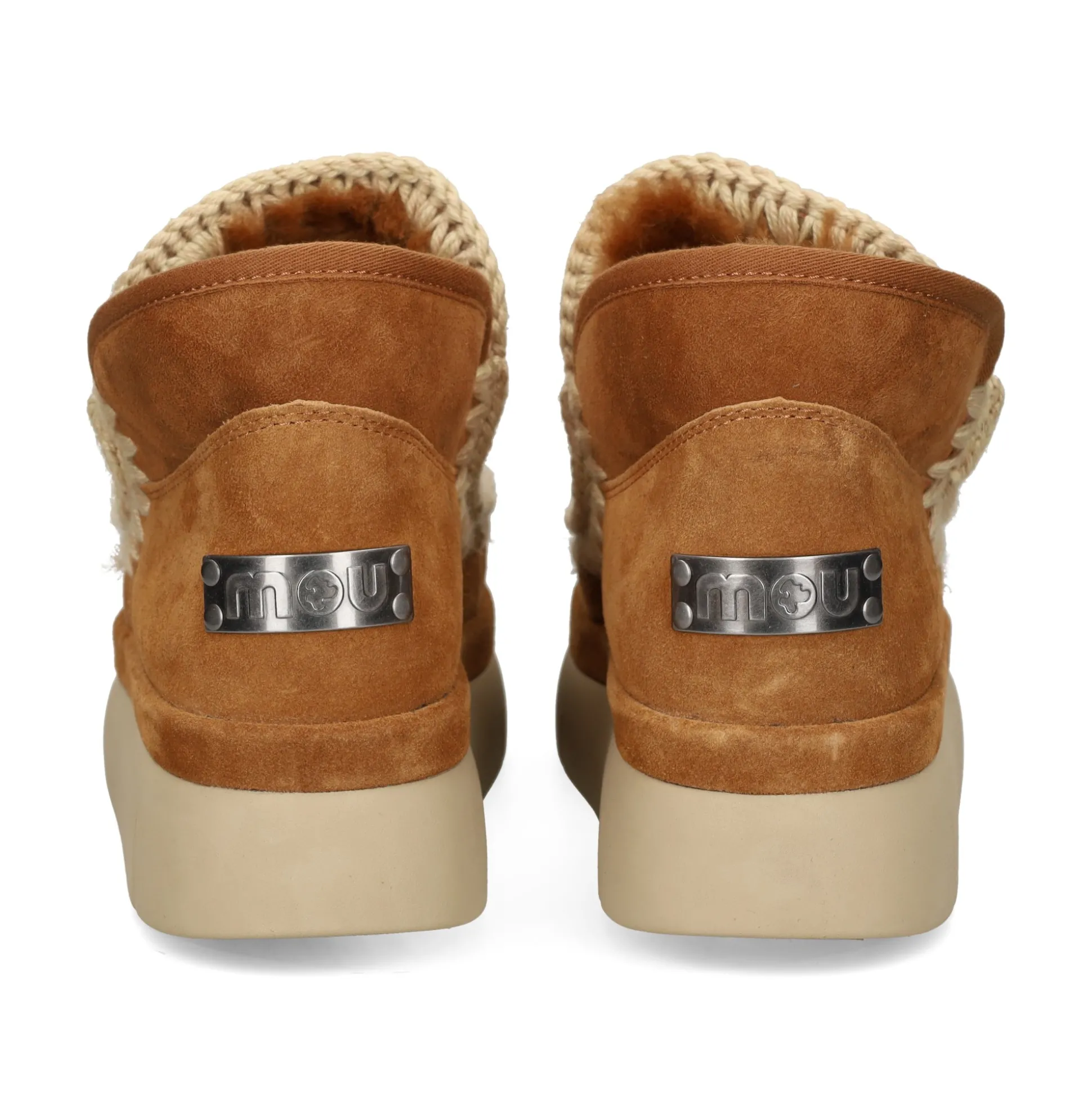 MOU Botines planos de Mujer Bounce welt sneaker suede COG