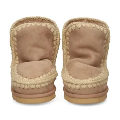 MOU Botines planos de Mujer ESKIMO 18 GLITTER LOGO CAMEL