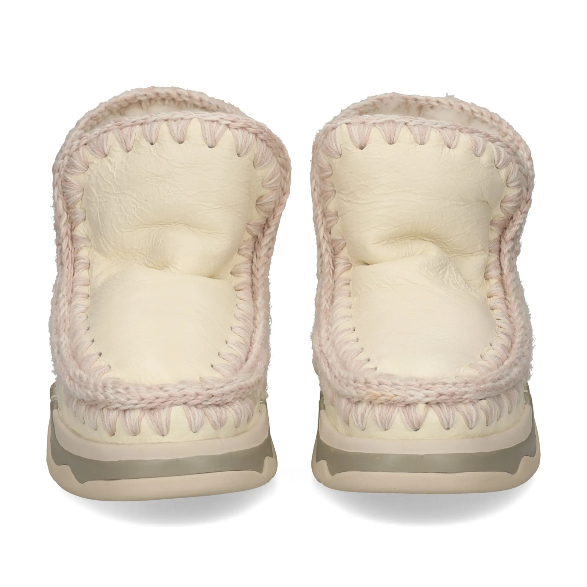 MOU Botines planos de Mujer Eskimo Trainer logo rhinestone WXWHI